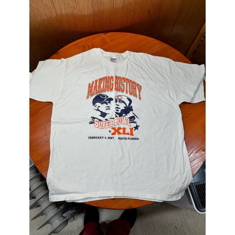 Making History Super Bowl XLI T-shirt - Sz XL